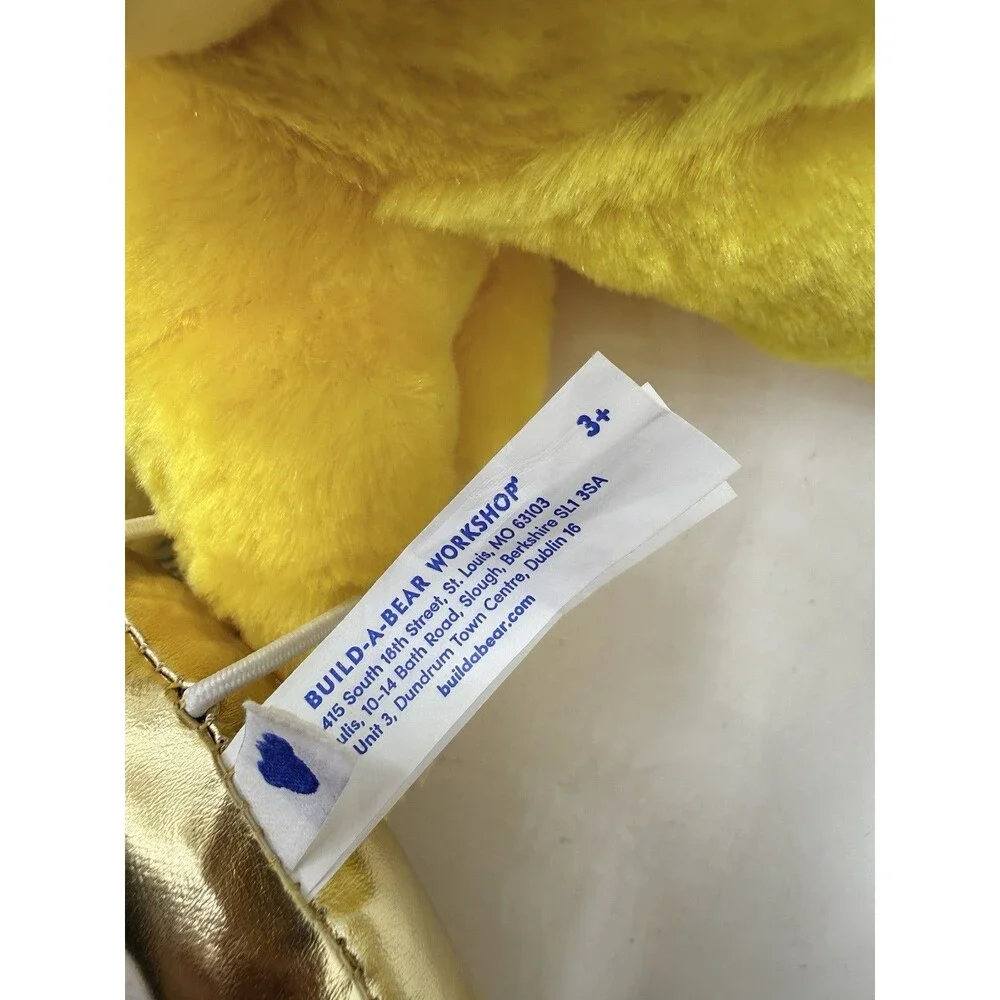 Build A Bear Super Sonic 17